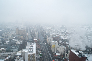 ナカメアルカス初冠雪